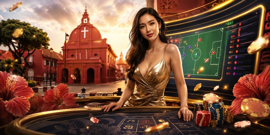 Sorotan kasino langsung dengan dealer real-time di Melaka